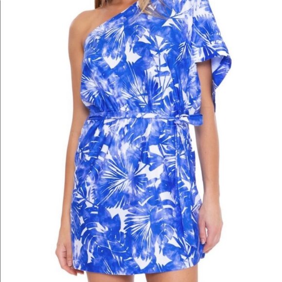 NEW Trina Turk Swim & Spa Collection Basque Dress Size Medium  (No Belt) NWT - Picture 3 of 6